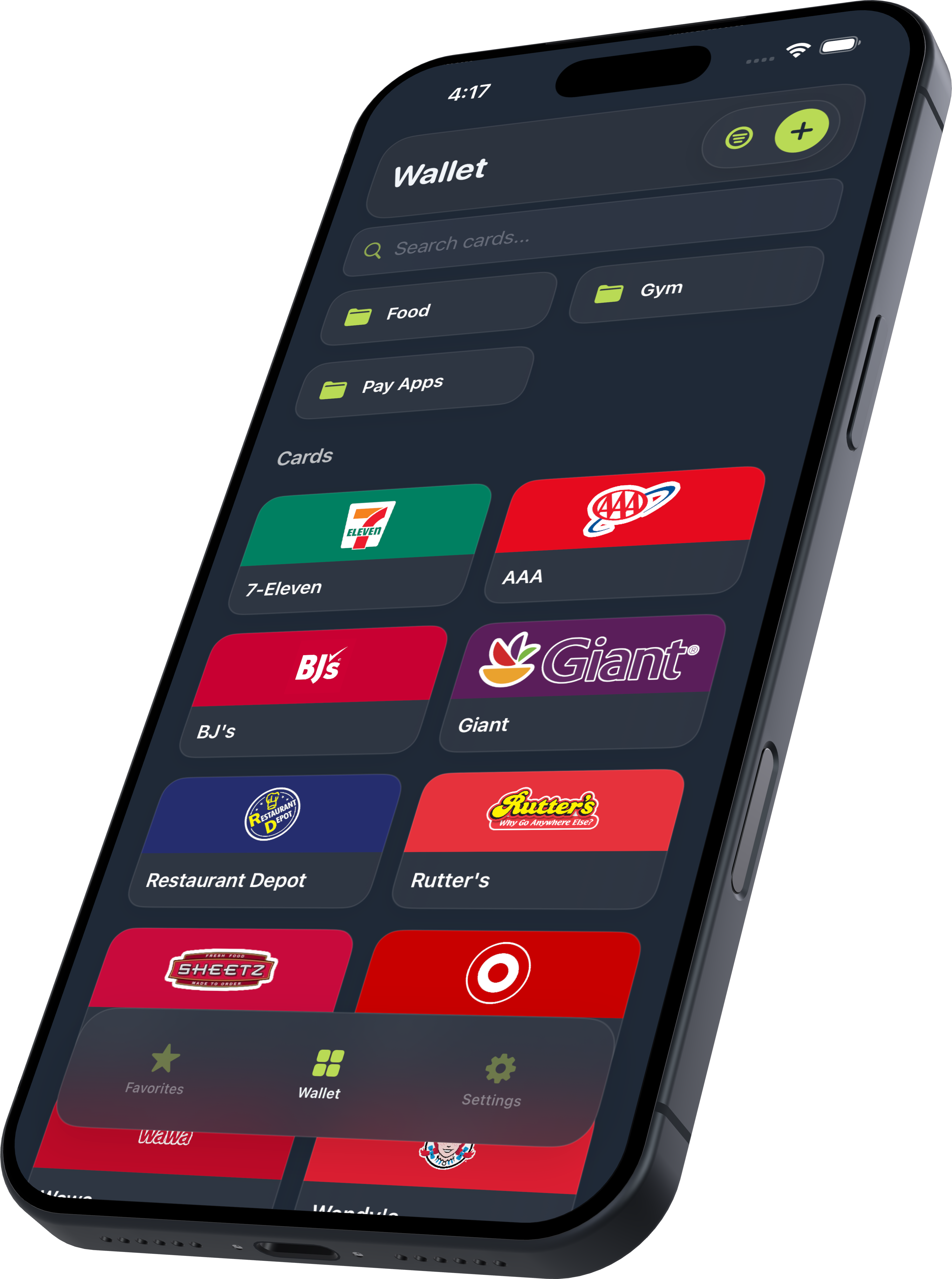 Stash Wallet Interface